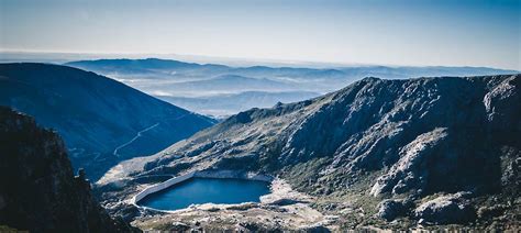 Serra Da Estrela Portugal Nationaal Park Met De Hoogste Bergen Van