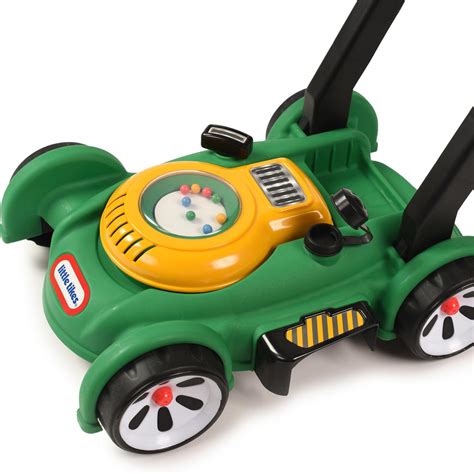 Little Tikes Toddler Gas N Go Lawn Push Mower Pretend Play Toy w/ Sounds, Green | eBay