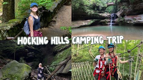 Hocking Hills Camping Trip Hiking Zip Lining Reading And More