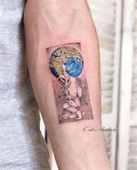 Details More Than 85 World On My Shoulders Tattoo Latest In Coedo Vn