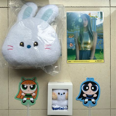 Jual Newjeans Pop Up Store Line Friends Merchandise Plush Bunini Power