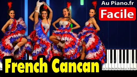 French Cancan Jacques Offenbach Piano Facile Aupiano Fr Youtube