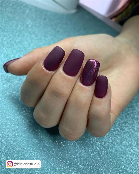 41 Trendy Matte Purple Nails You Must Try For 2023