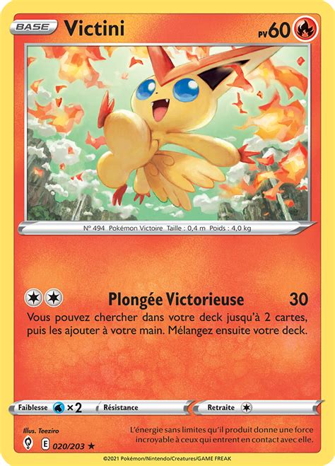 Victini P E Et Bouclier Volution C Leste Pok P Dia