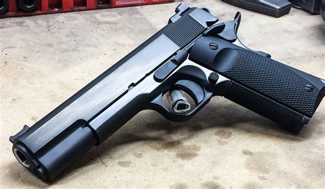 Evolution Armory Government Model In Polished Dlc 1911 Firearm Addicts