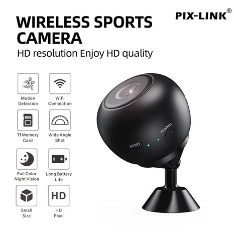 Mini Cam Ra WiFi HD 1080P Sans Fil Enregistreur Vid O Surveillance De S