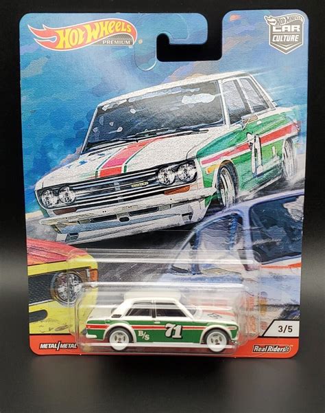 Hot Wheels Premium Car Culture Door Slammers White Datsun