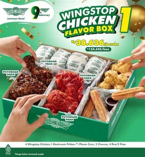 Promo Wingstop Terbaru 2023 Wingstop Chicken Dada Dan Paha Mulai Rp 34545