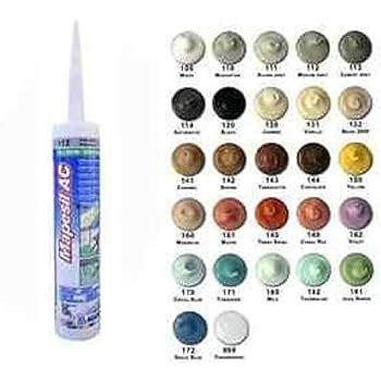 Mapesil Ac Mould Resistant Silicone Sealant Medium Grey Amazon Co