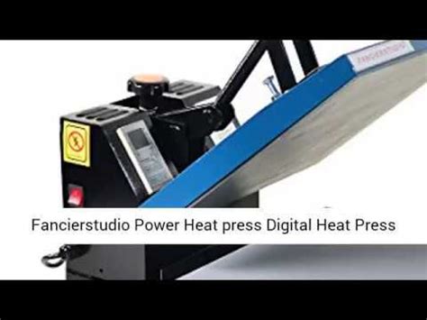 Fancierstudio Power Heat Press Digital Heat Press Sublimation Heat Press