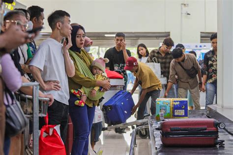 FOTO Prediksi Puncak Arus Balik Lebaran Di Bandara Soekarno Hatta