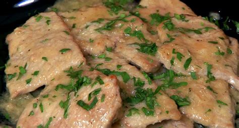 Veal Piccata With White Wine Meat Recipe Veal Piccata With White Wine