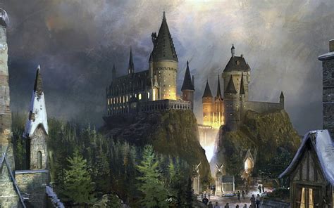 Harry Potter Château De Poudlard Fond Décran Hd Wallpaperbetter