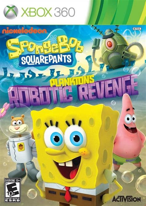 SpongeBob SquarePants: Plankton's Robotic Revenge Xbox 360 game