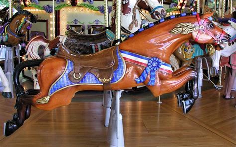 National Carousel Association - Riverfront Park Carousel - Outside Row ...