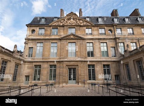 Exterior Outside Front Facade Of Musée National Picasso Paris Museum