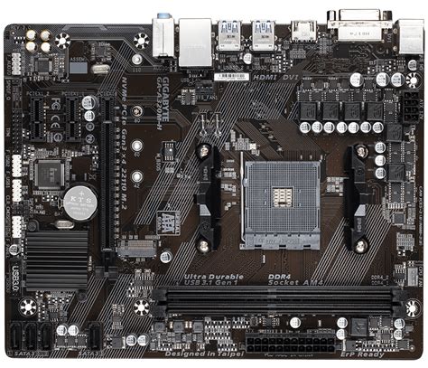 GIGABYTE GA A320M S2H REV AM4 AMD A320 SATA 6Gb S USB USB HDMI Micro