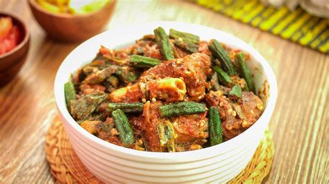 Easy Bhindi Gosht Okra Beef Pakistani Food Recipe Pakistanichefs