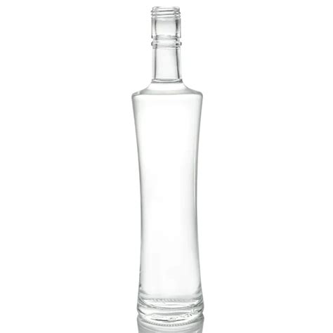 Thin Tall Super Flint Glass Round Liquor Bottle Spirit Whisky Honey Oil