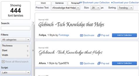 How to Add Google Web Fonts to Web pages | Globinch.com- Everyday ...