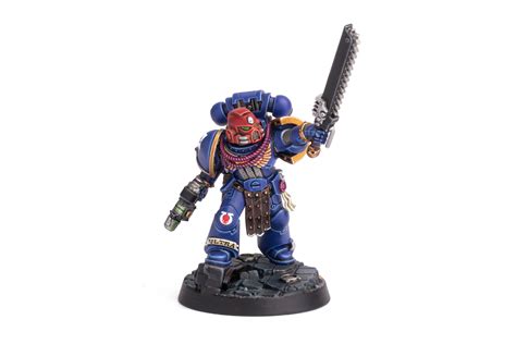 Showcase Ultramarines Space Marine Heroes Brother Sergeant Sevastus