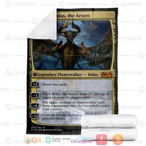 Best Game Mtg Nicol Bolas The Arisen Blanket Express Your Unique