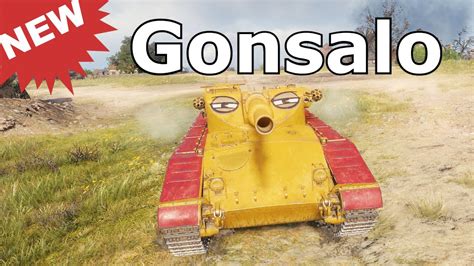 World Of Tanks Gonsalo 4 Kill 75k Damage New Tank Youtube