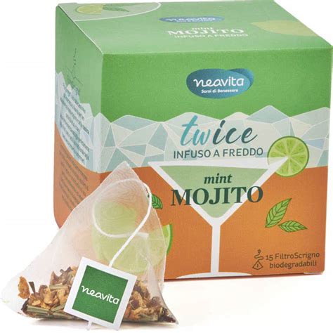 Twice Infuso A Freddo Mint Mojito Filtroscrigno Neavita Hp Italia