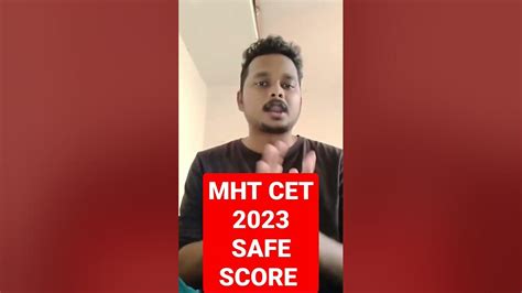 Mht Cet 2023 Safe Score 🔥 Coep Vjtipict 🔥shortsviralshorts Coep