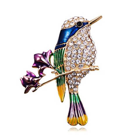 Broche Colibri Sur Une Branche Maison Des Broches