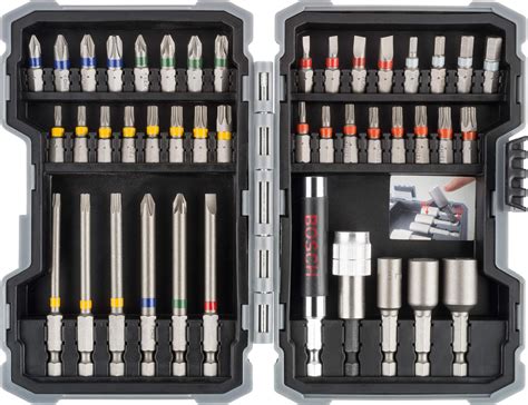 Bosch Professional Piece Screwdriver Bit And Nutsetter Set Drill