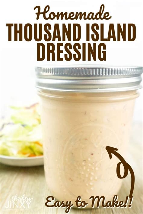 With This Easy Thousand Island Dressing Recipe You Can Create Your  Homemade Thousand Island