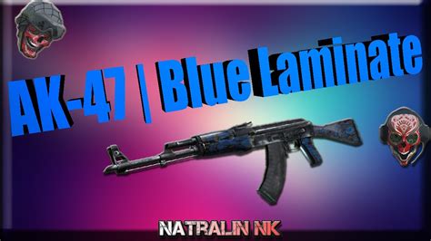 CS GO TOP 5 Sticker Combinations AK 47 Blue Laminate Синий глянец