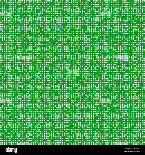 Green Square Pixel Mosaic Background Stock Vector Image And Art Alamy