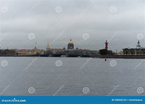 St Petersburg Russia November The Spire Of The Admiralty