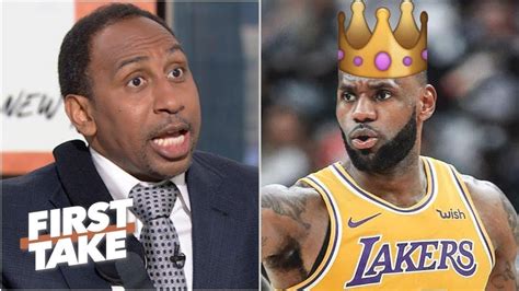 First Take Stephen A Lebron S Lakers Are On An Entirely Different