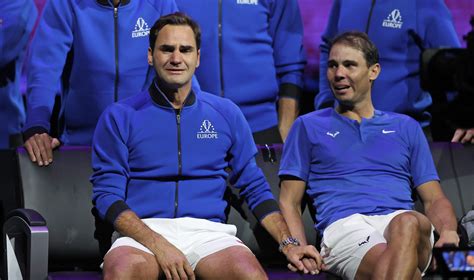 La Reazione Spontanea Di Federer Al Ritiro Di Nadal Devastato Come