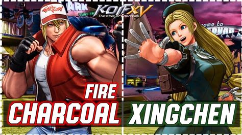 KOFXVCHARCOAL FIRE VS XINGCHEN RANKED MATCH KING OF FIGHTERS 15