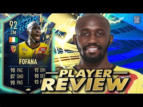 92 TEAM OF THE SEASON FOFANA PLAYER REVIEW TOTS FOFANA FIFA 22