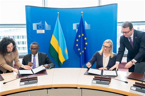 L Union Européenne et le Rwanda signent un protocole d accord sur les