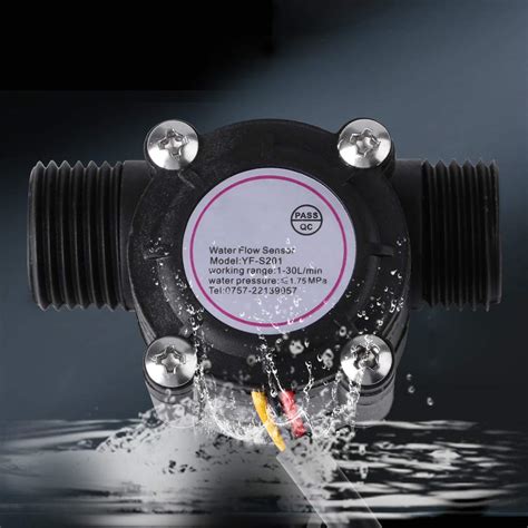 Water Flow Sensor Water Flow Hall Sensor 1 30l Min Repalcement Adjusts Flow For Judge Water