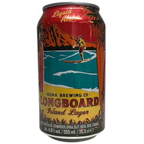 Buy Kona Longboard Island Lager 355ml Can In Australia Beer Cartel