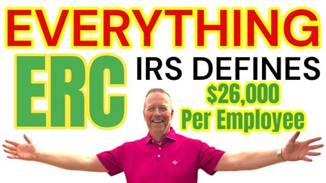 ERC IRS Defined See Yourself How ERTC Works 26000 Per Employee