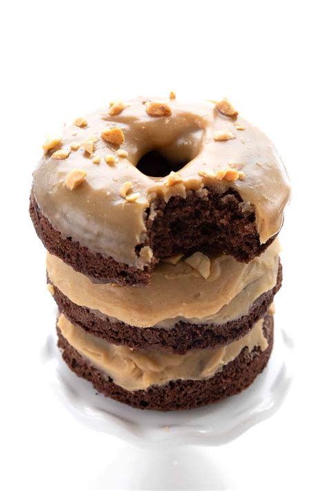 Keto Chocolate Peanut Butter Donuts All Day I Dream About Food