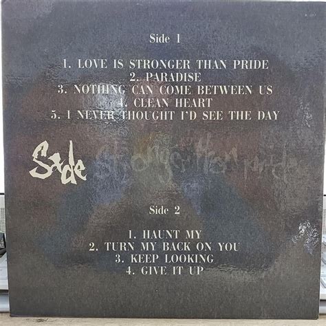 Sade Stronger Than Prİde