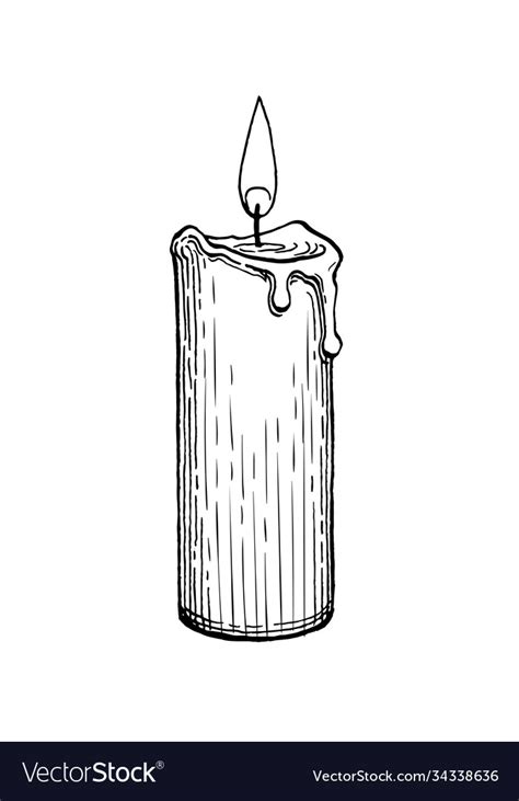 Share Pencil Sketch Of Candle Best Seven Edu Vn