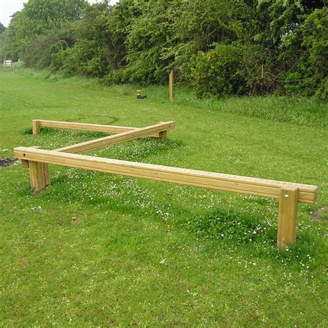 Triple Balance Beam Outdoor Fitness Station In Laminated Safalog With