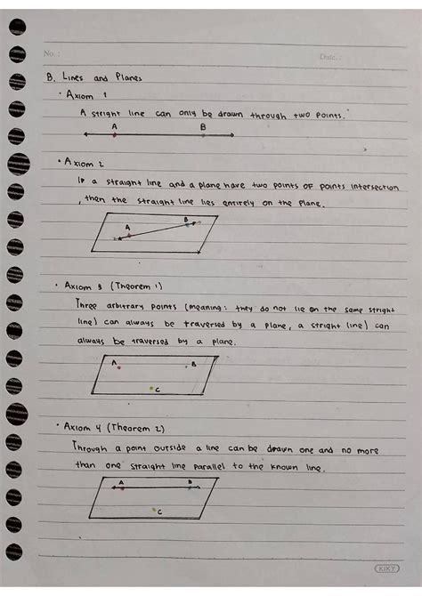 Spatial Geometry Notes Week Transformation Geometry Studocu