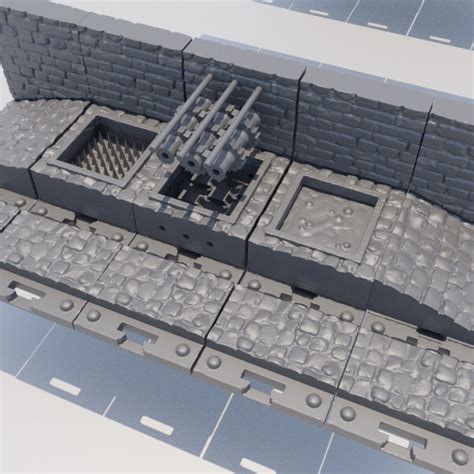 3d Printable Dungeon Traps Pack Tabletop Terrain 28 Mm By Miniatureland