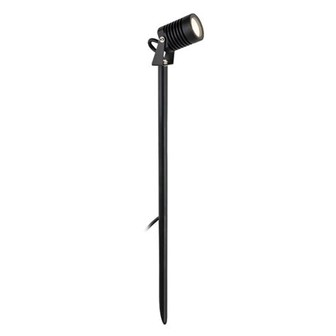 Firstlight 2832bk Long Pole Black Led Garden Spike Light Ip65 By Lights 4 Living